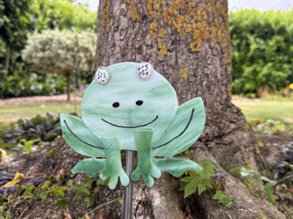 Frosch weiß