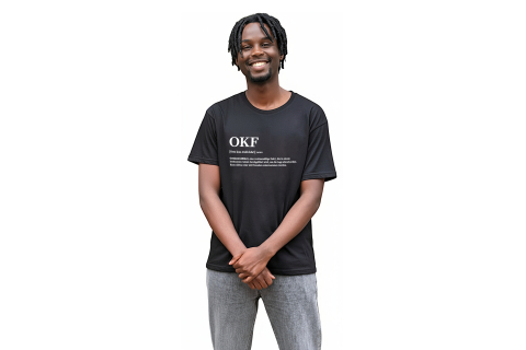 T-Shirt "OKF - Ortskontrollfahrt" - Farbe Schwarz