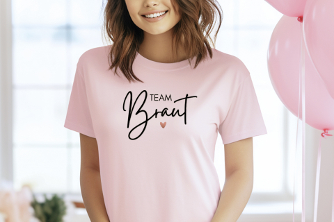 Tshirt "Team Braut"