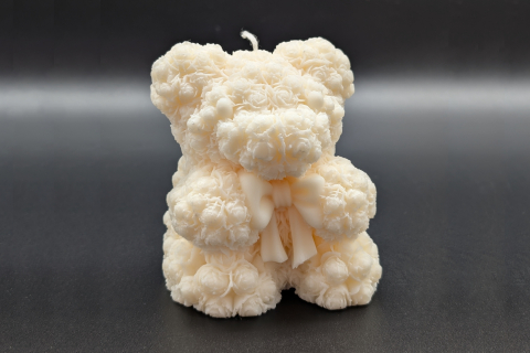 Sojawachs-Kerze "Teddy"