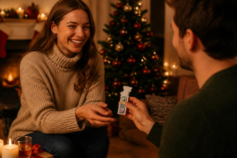 Geldgeschenk einmal anders verpackt - Weihnachtsstiefel