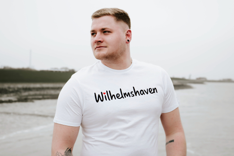 T-Shirt „Wilhelmshaven“ - Weiß