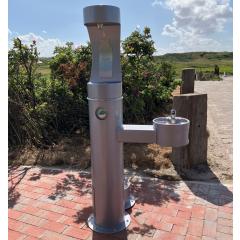 Trinkbrunnen Spiekeroog - Am Historischen Rettungsschuppen (Palisadendiek)