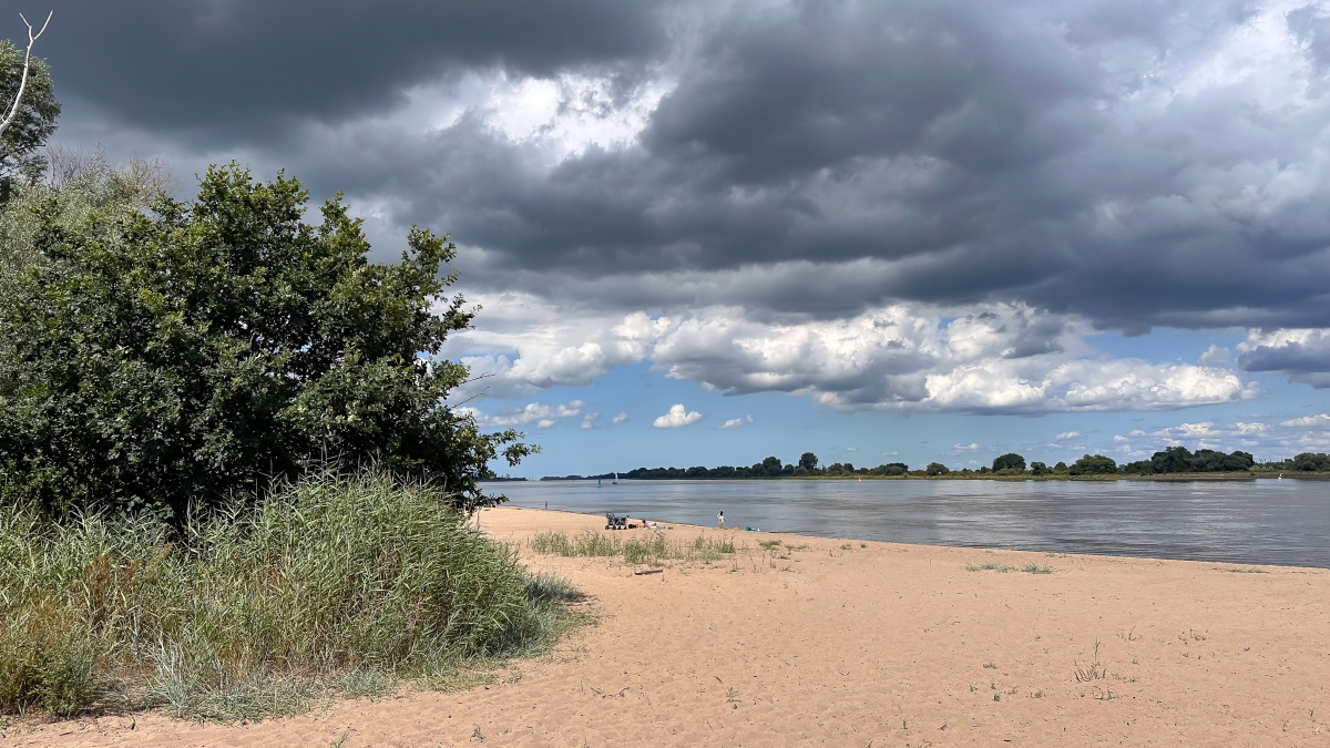 Ausflug zum Elsflether Sand: fast wie ein Tag am Meer