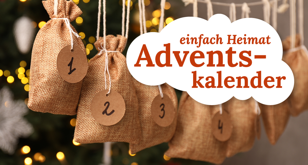 Adventskalender einfach Heimat