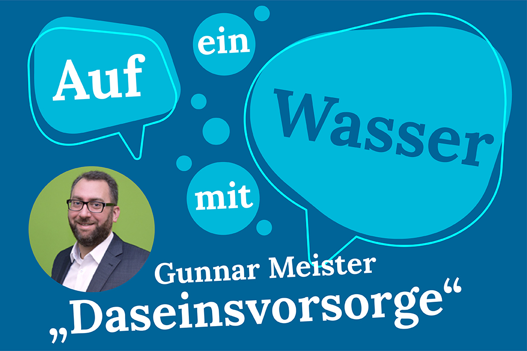 Auf ein Wasser mit... Gunnar Meister