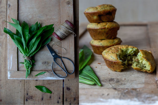 Erste Kräuterernte: Bärlauch - inkl. Muffin-Rezept